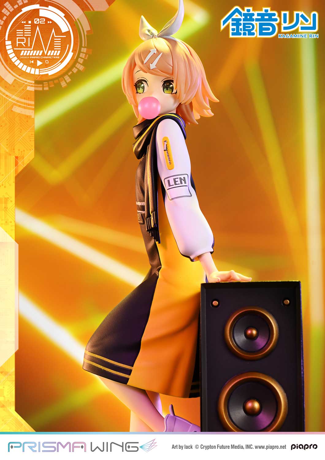 PRISMA WING Kagamine Rin Art by lack 1/7 Scale Figure collectible scale model made of plastics by Tokyo Figure