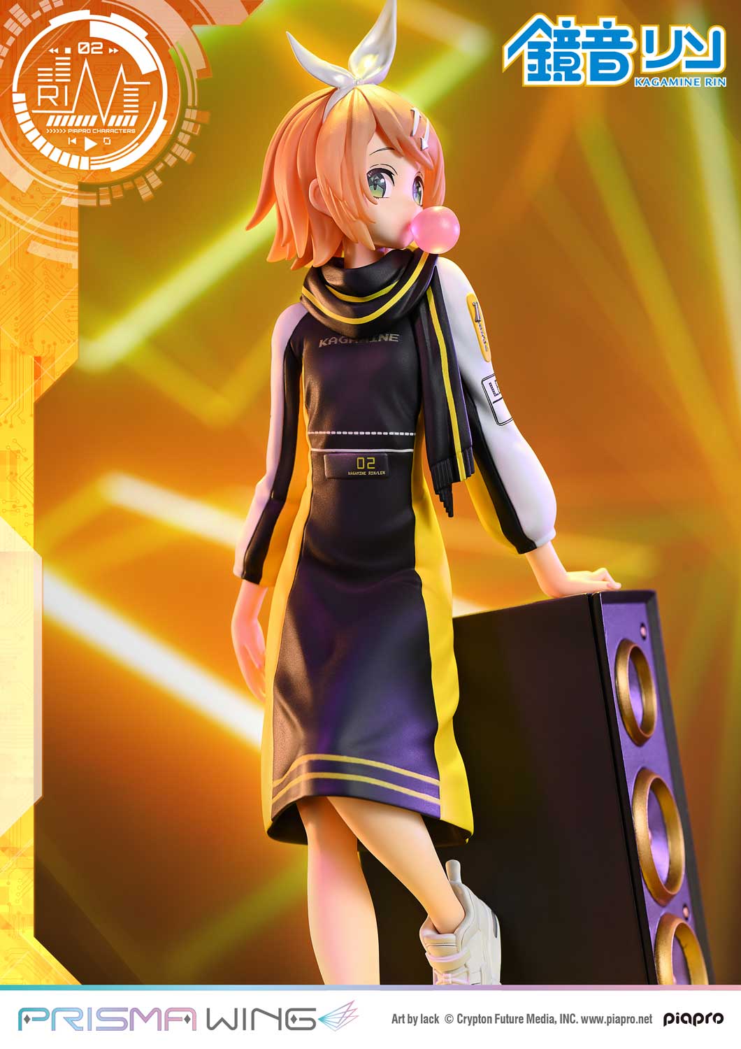 PRISMA WING Kagamine Rin Art by lack 1/7 Scale Figure collectible scale model made of plastics by Tokyo Figure