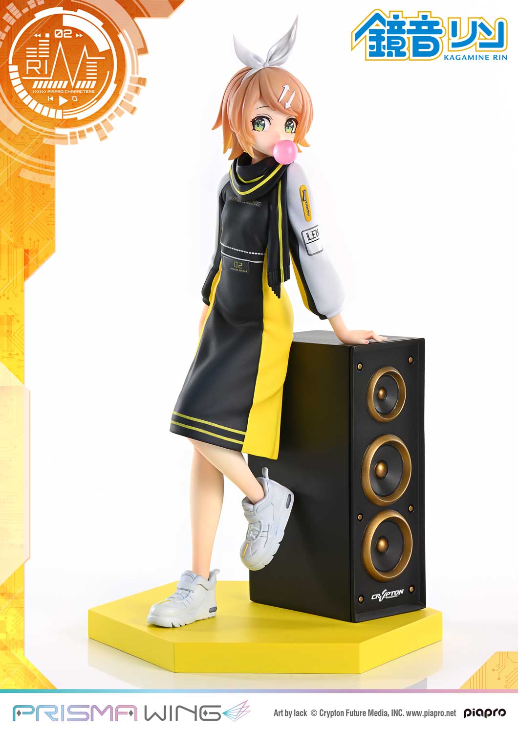 PRISMA WING Kagamine Rin Art by lack 1/7 Scale Figure collectible scale model made of plastics by Tokyo Figure