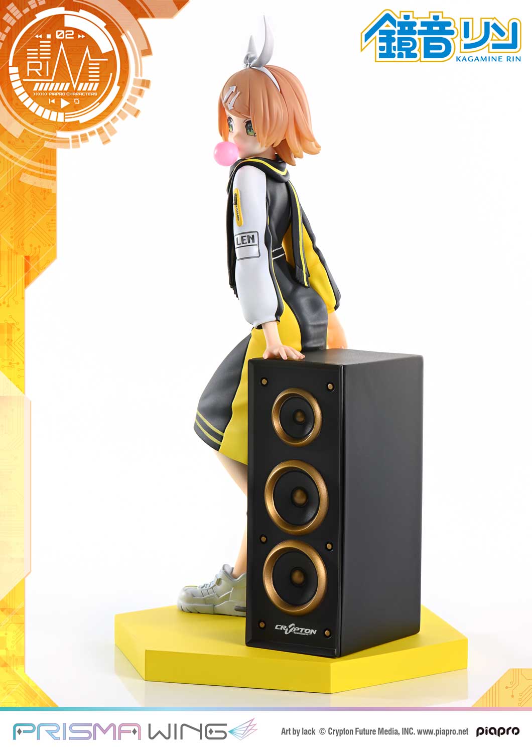 PRISMA WING Kagamine Rin Art by lack 1/7 Scale Figure collectible scale model made of plastics by Tokyo Figure