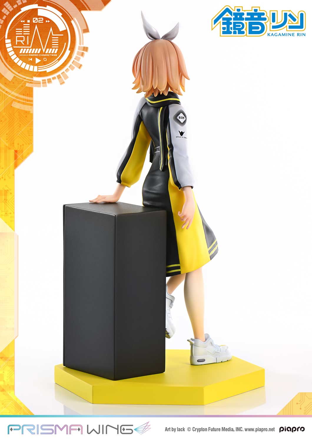 PRISMA WING Kagamine Rin Art by lack 1/7 Scale Figure collectible scale model made of plastics by Tokyo Figure