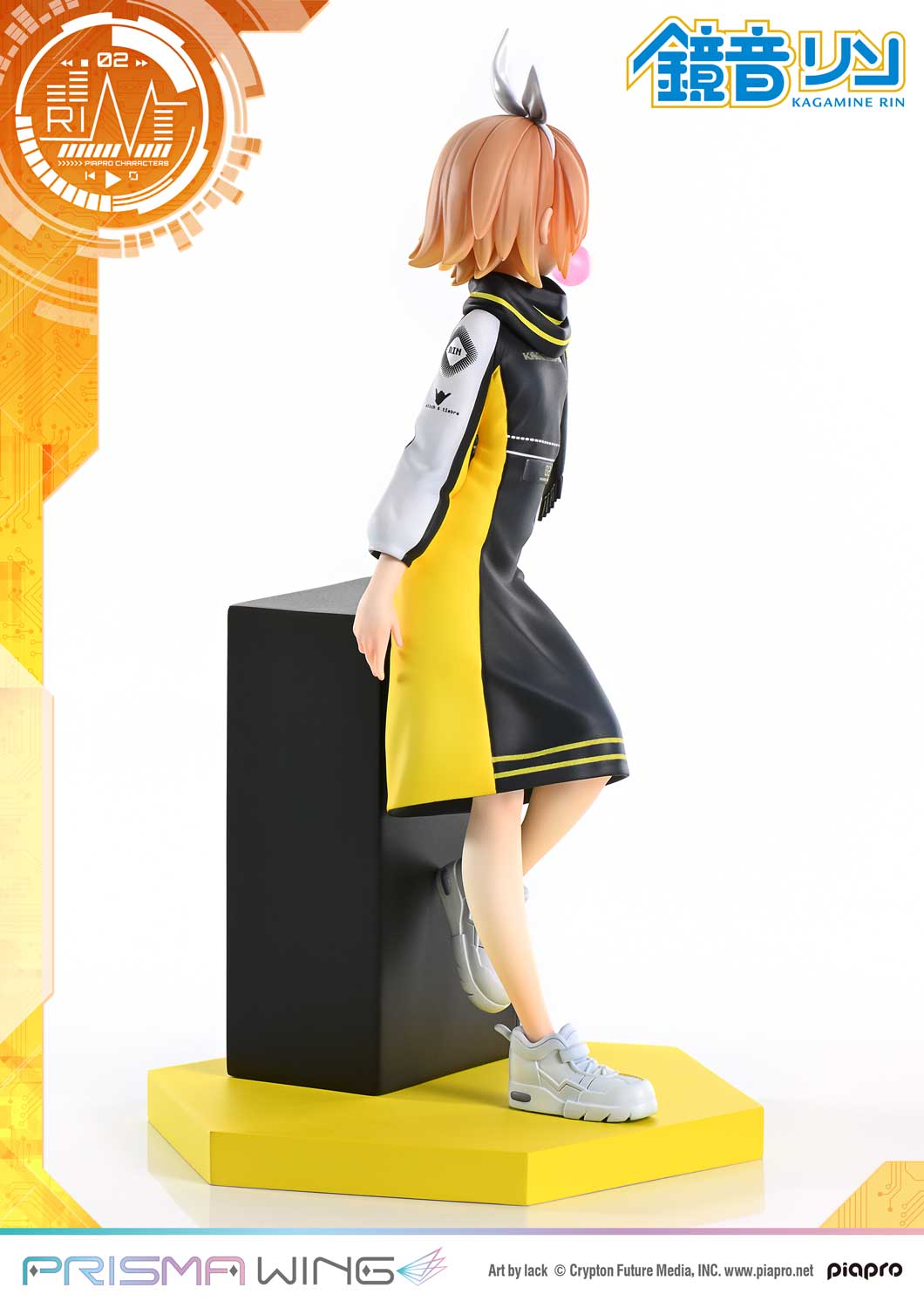 PRISMA WING Kagamine Rin Art by lack 1/7 Scale Figure collectible scale model made of plastics by Tokyo Figure