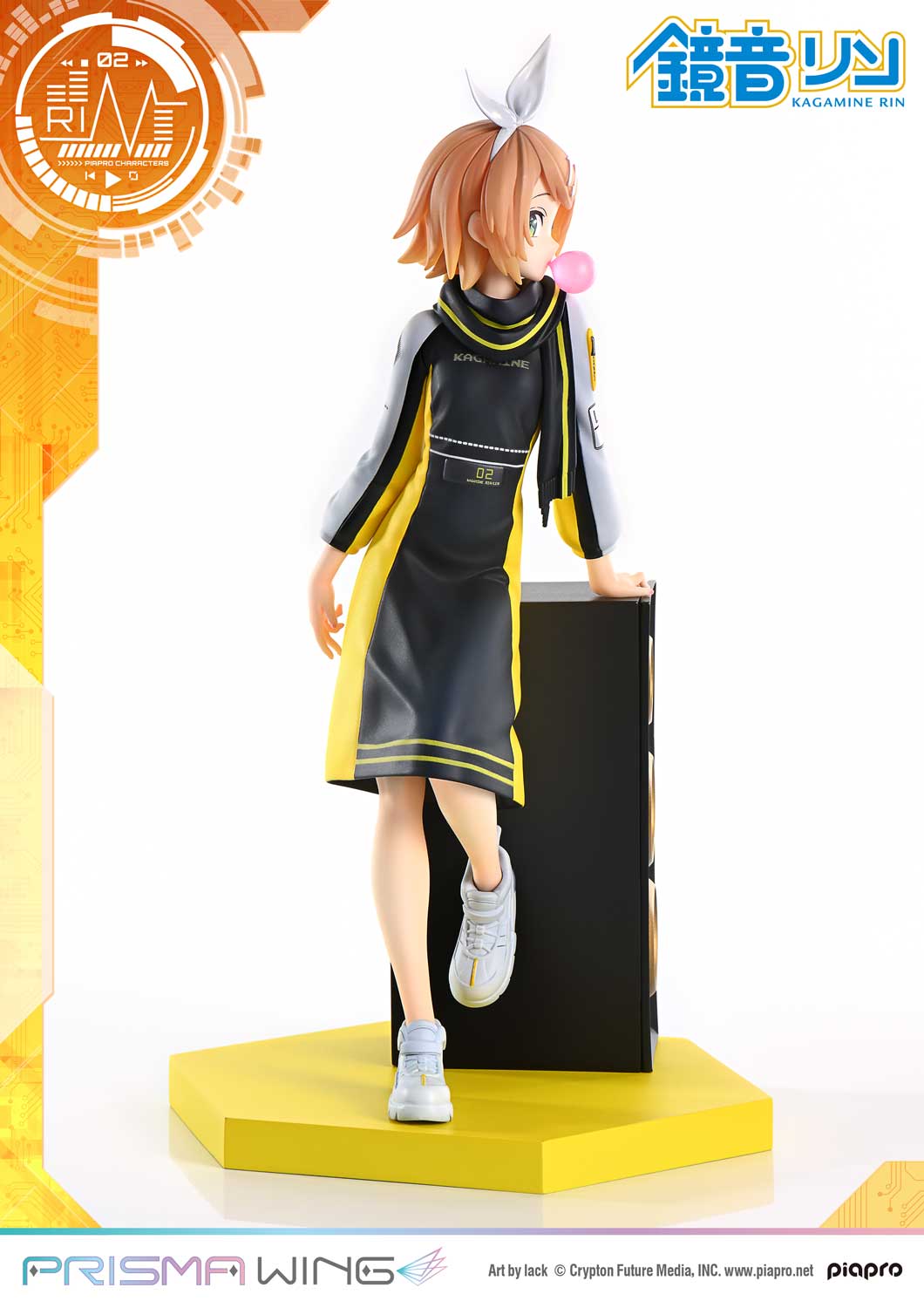 PRISMA WING Kagamine Rin Art by lack 1/7 Scale Figure collectible scale model made of plastics by Tokyo Figure