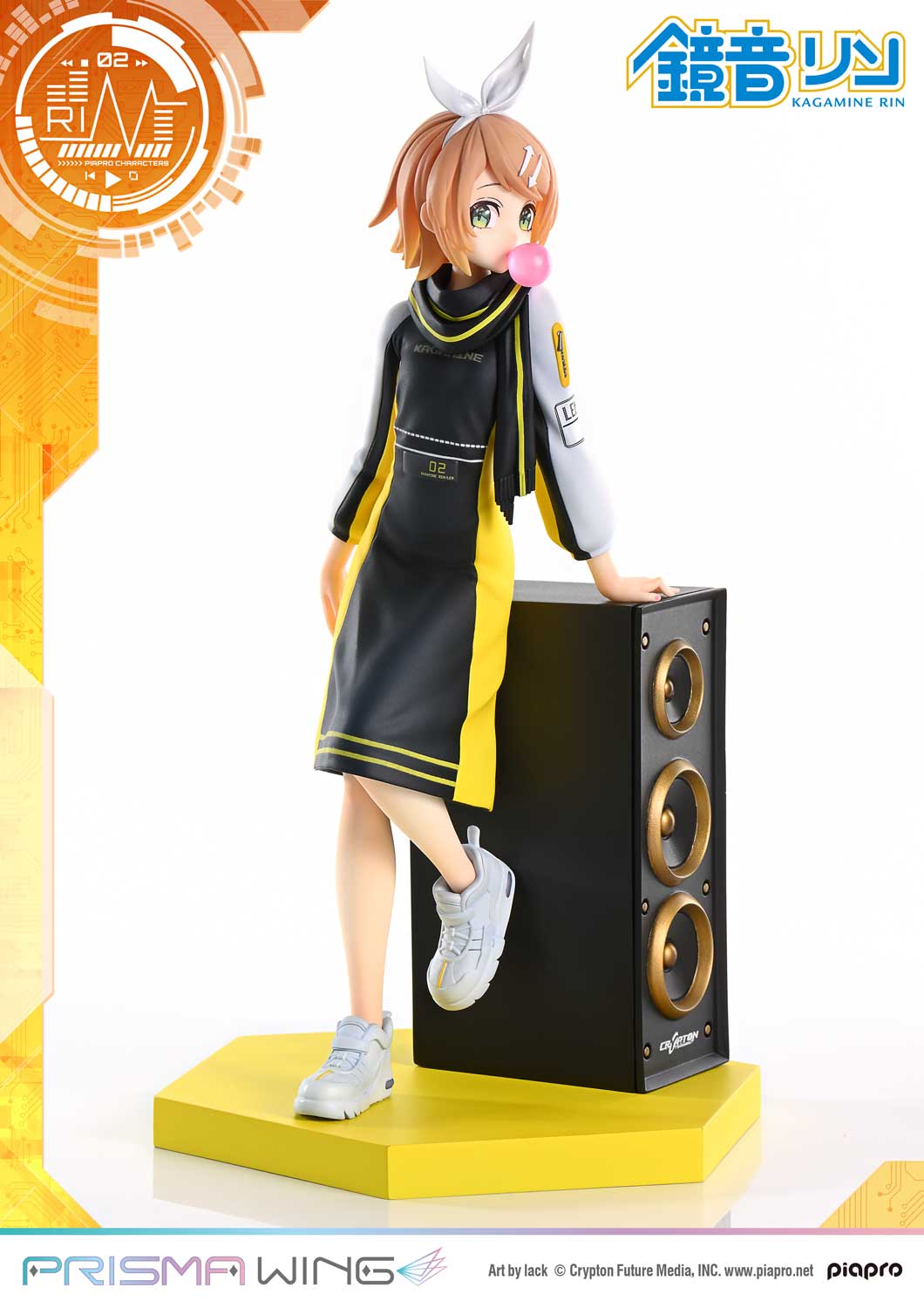PRISMA WING Kagamine Rin Art by lack 1/7 Scale Figure collectible scale model made of plastics by Tokyo Figure
