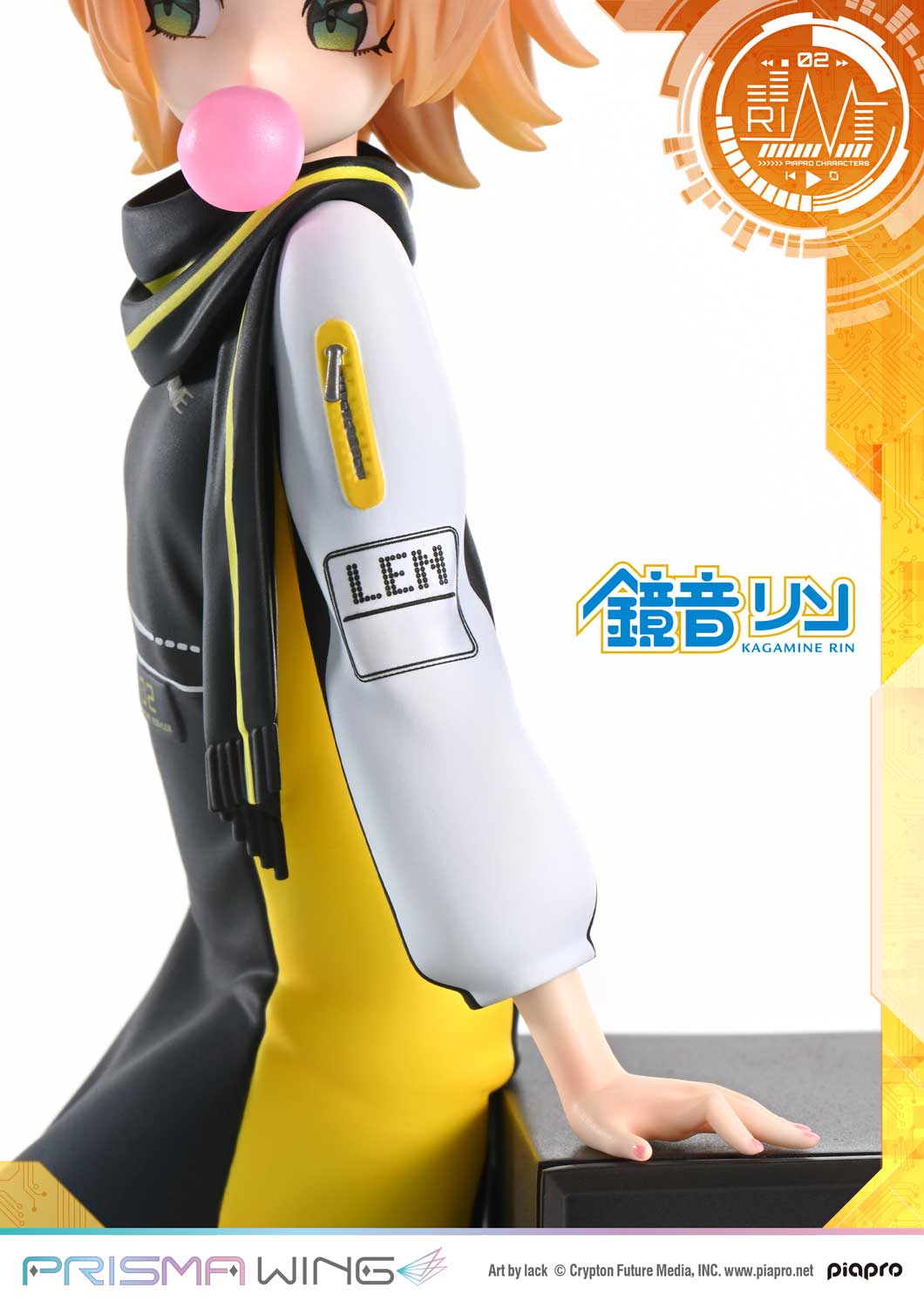 PRISMA WING Kagamine Rin Art by lack 1/7 Scale Figure collectible scale model made of plastics by Tokyo Figure