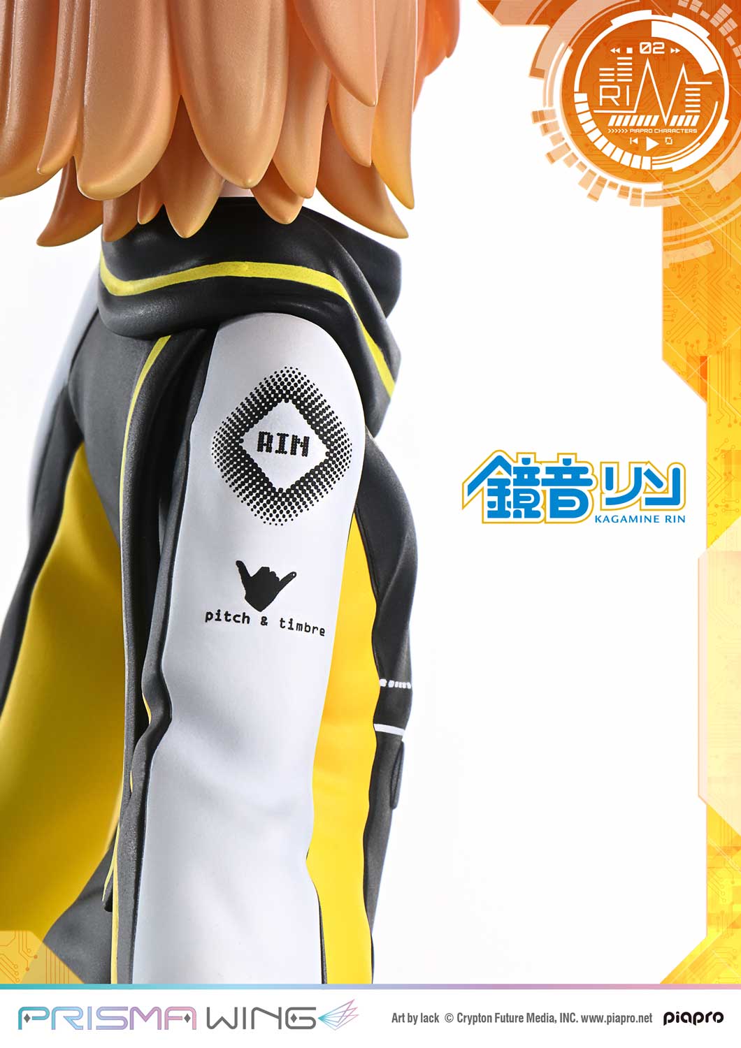 PRISMA WING Kagamine Rin Art by lack 1/7 Scale Figure collectible scale model made of plastics by Tokyo Figure
