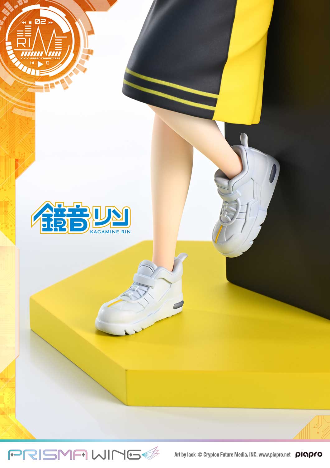 PRISMA WING Kagamine Rin Art by lack 1/7 Scale Figure collectible scale model made of plastics by Tokyo Figure