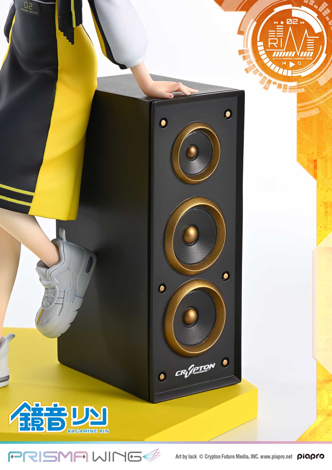 PRISMA WING Kagamine Rin Art by lack 1/7 Scale Figure collectible scale model made of plastics by Tokyo Figure