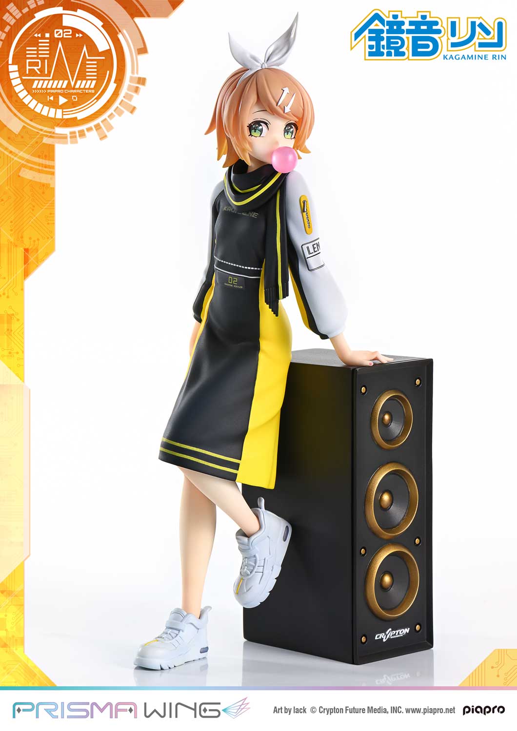 PRISMA WING Kagamine Rin Art by lack 1/7 Scale Figure collectible scale model made of plastics by Tokyo Figure