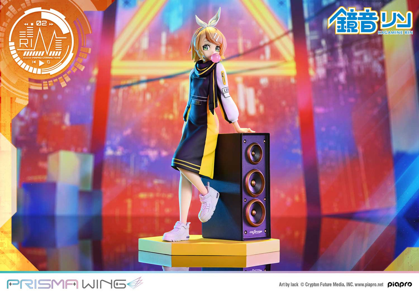 PRISMA WING Kagamine Rin Art by lack 1/7 Scale Figure collectible scale model made of plastics by Tokyo Figure