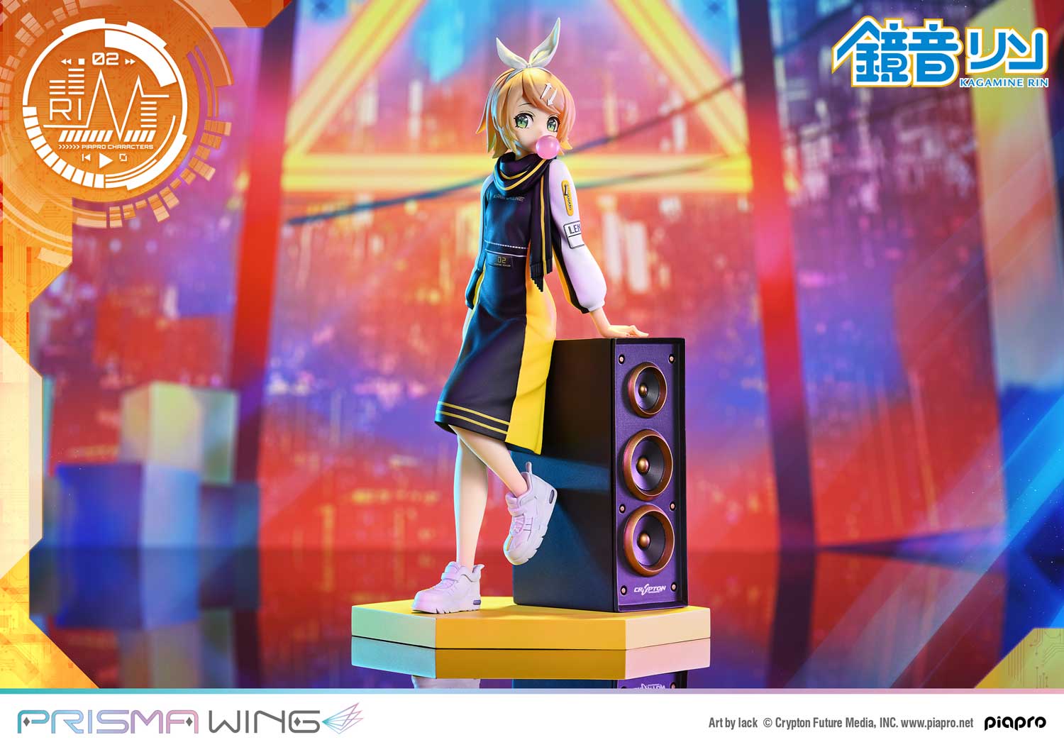 PRISMA WING Kagamine Rin Art by lack 1/7 Scale Figure collectible scale model made of plastics by Tokyo Figure