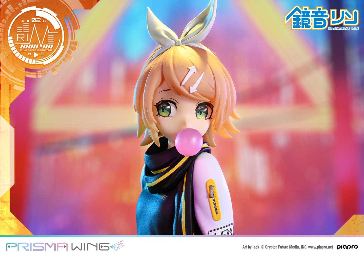 PRISMA WING Kagamine Rin Art by lack 1/7 Scale Figure collectible scale model made of plastics by Tokyo Figure