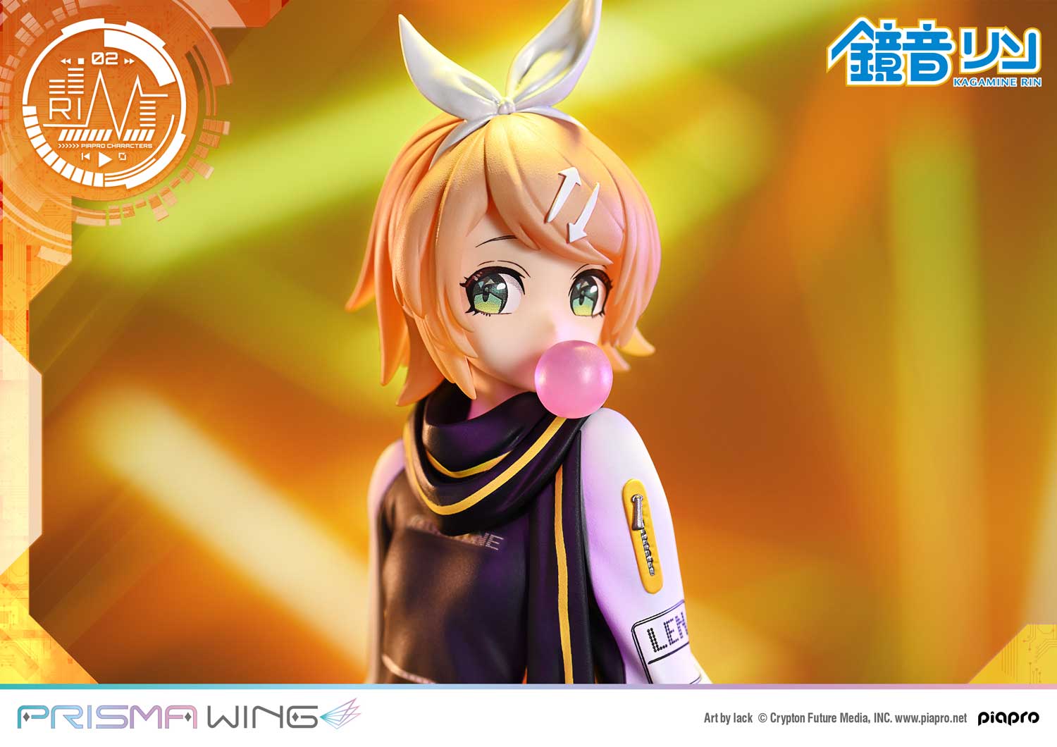 PRISMA WING Kagamine Rin Art by lack 1/7 Scale Figure collectible scale model made of plastics by Tokyo Figure