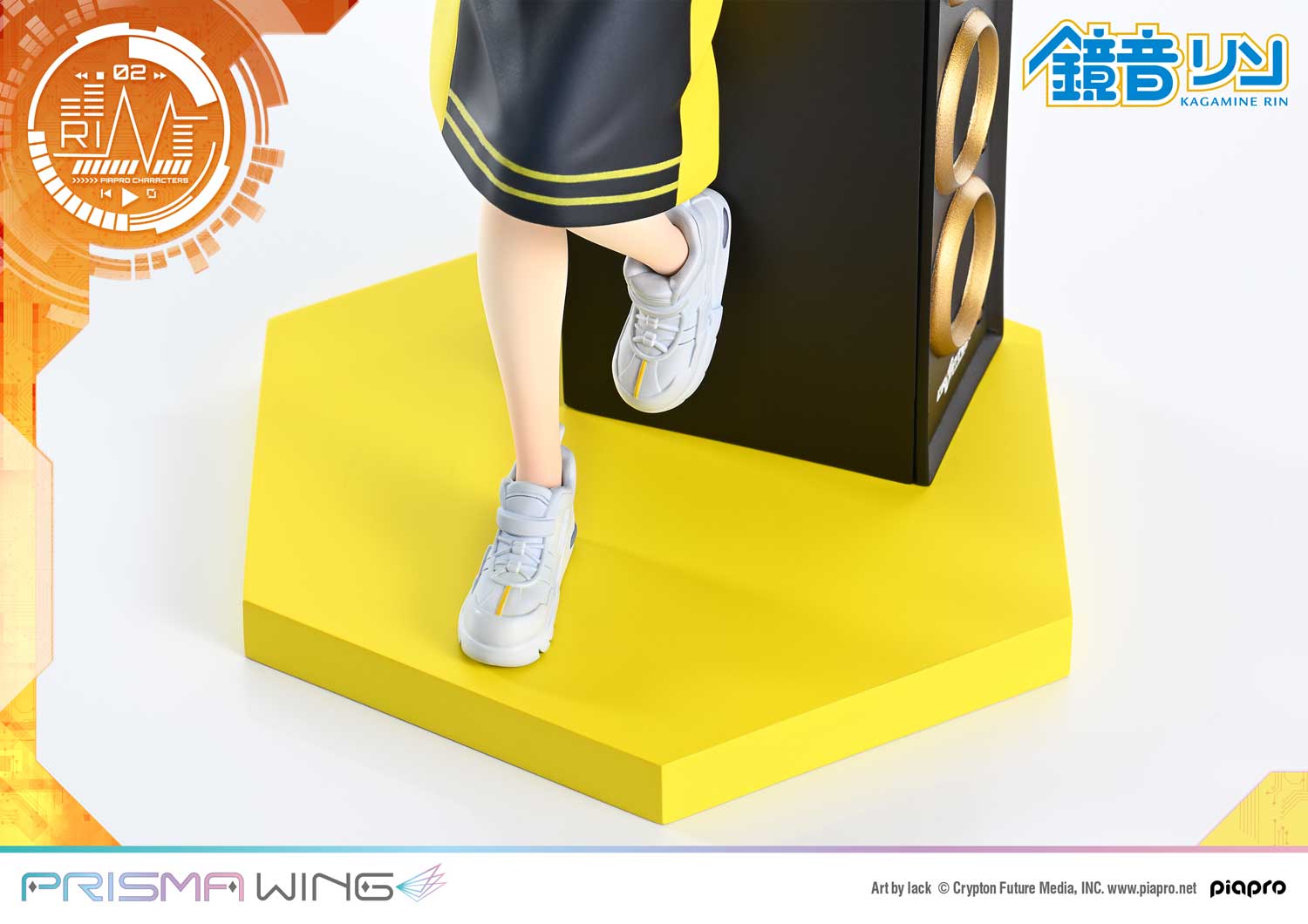 PRISMA WING Kagamine Rin Art by lack 1/7 Scale Figure collectible scale model made of plastics by Tokyo Figure