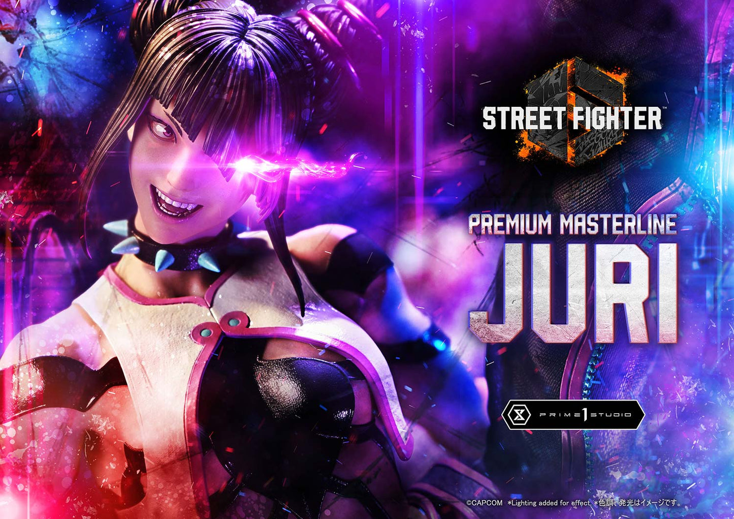 PREMIUM MASTERLINE STREET FIGHTER6 JURI ULTIMATE VERSION collectible scale model made of plastics by Tokyo Figure