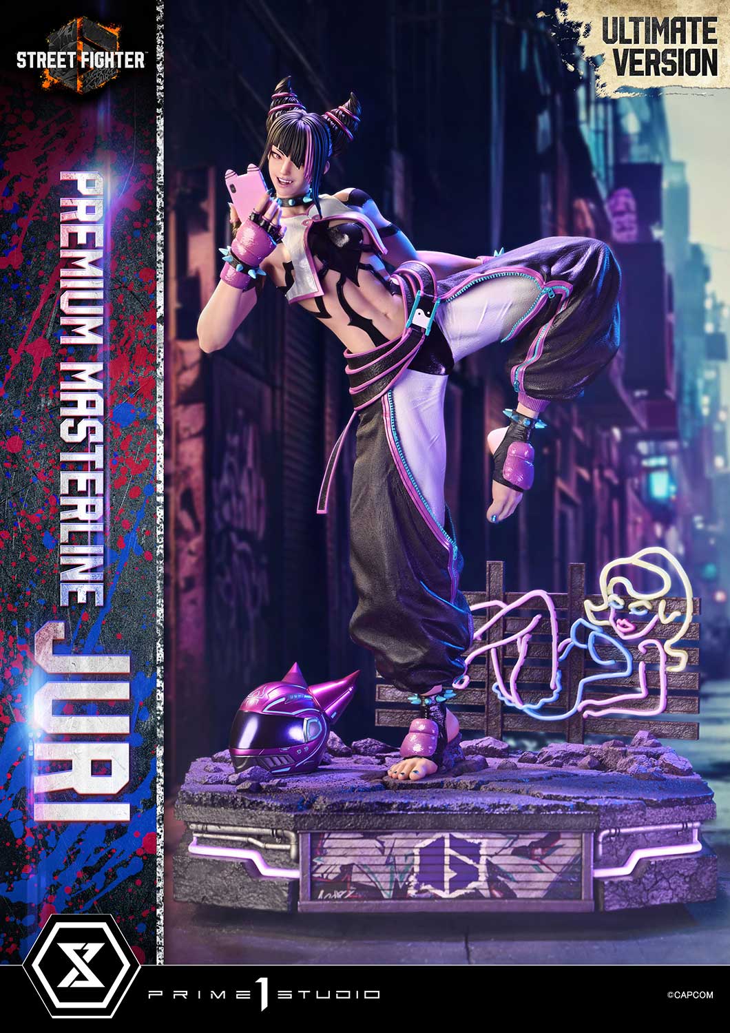 PREMIUM MASTERLINE STREET FIGHTER6 JURI ULTIMATE VERSION collectible scale model made of plastics by Tokyo Figure