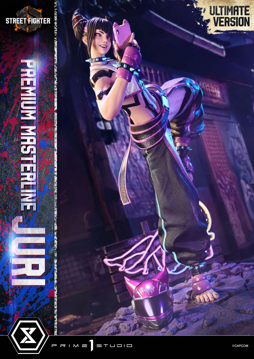 PREMIUM MASTERLINE STREET FIGHTER6 JURI ULTIMATE VERSION collectible scale model made of plastics by Tokyo Figure