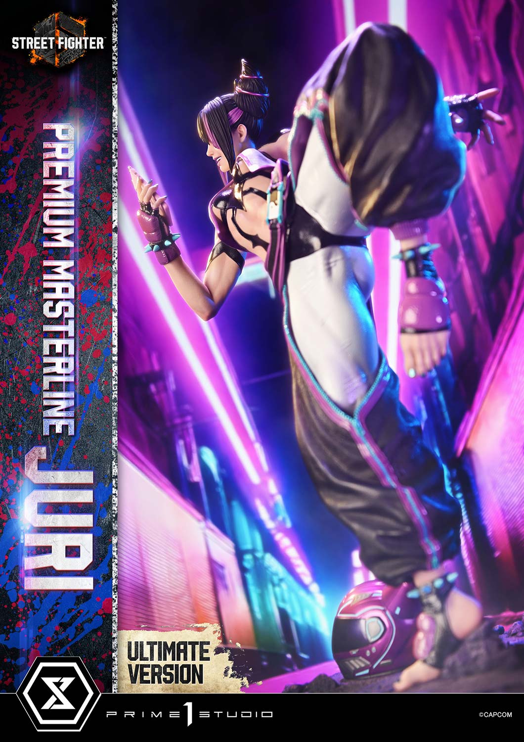 PREMIUM MASTERLINE STREET FIGHTER6 JURI ULTIMATE VERSION collectible scale model made of plastics by Tokyo Figure