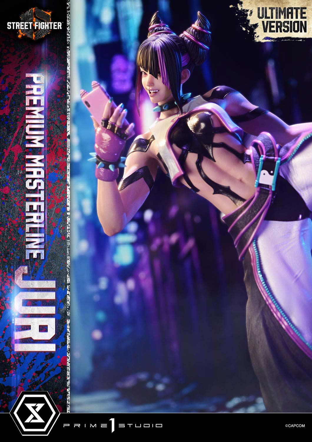 PREMIUM MASTERLINE STREET FIGHTER6 JURI ULTIMATE VERSION collectible scale model made of plastics by Tokyo Figure