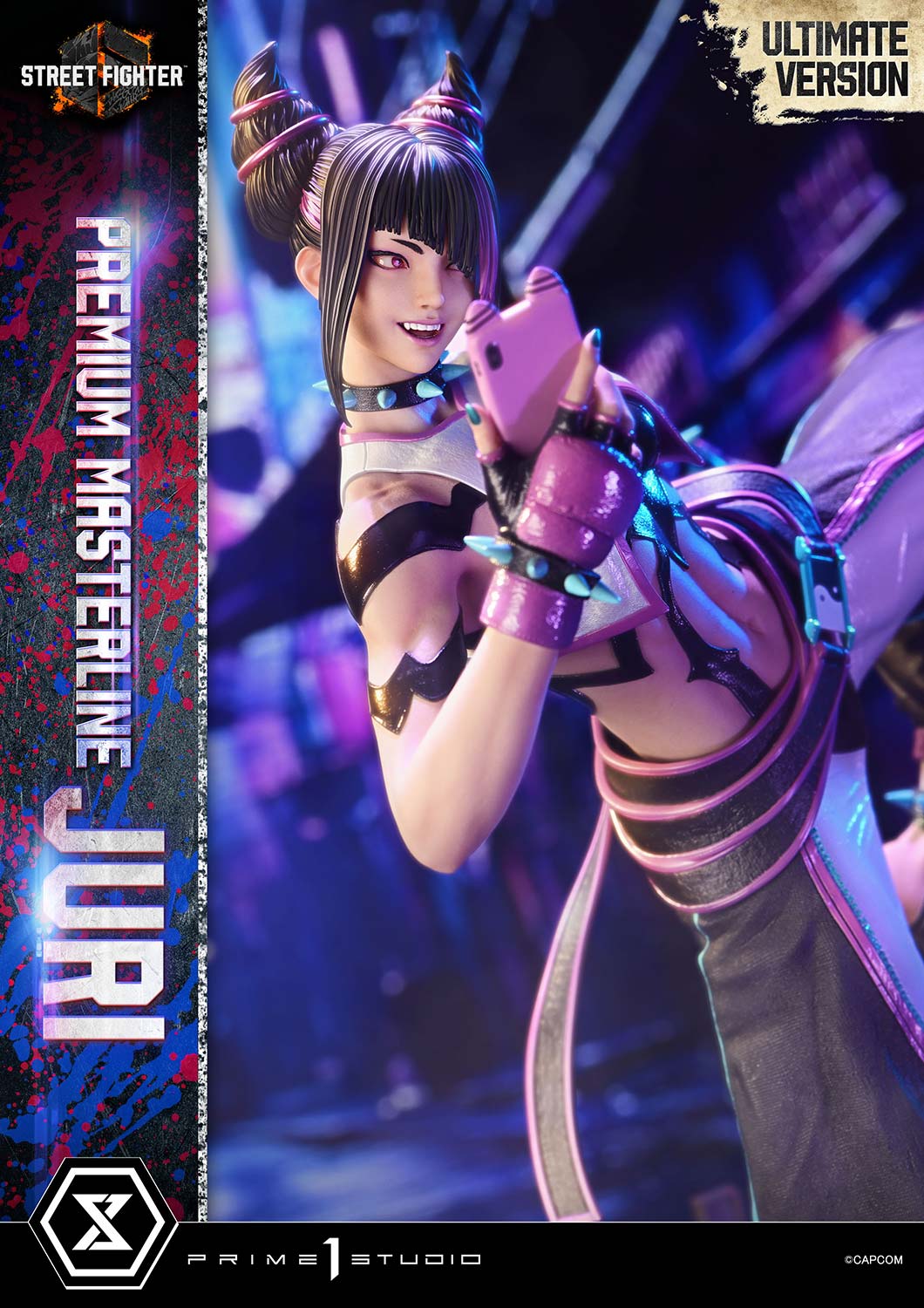 PREMIUM MASTERLINE STREET FIGHTER6 JURI ULTIMATE VERSION collectible scale model made of plastics by Tokyo Figure