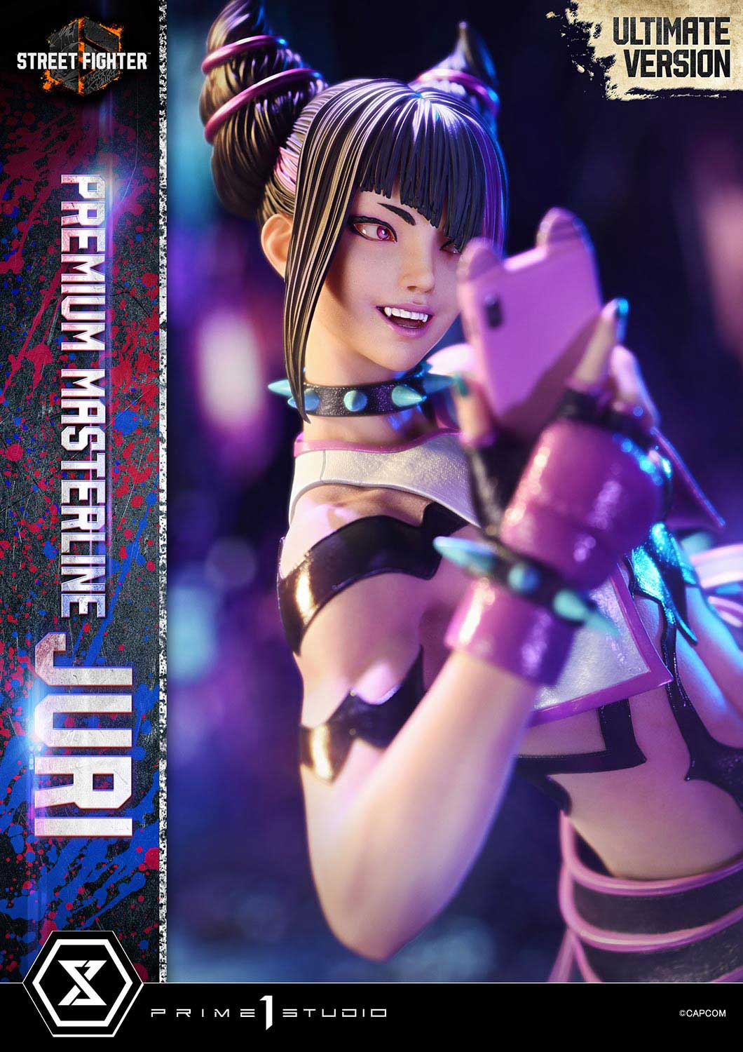 PREMIUM MASTERLINE STREET FIGHTER6 JURI ULTIMATE VERSION collectible scale model made of plastics by Tokyo Figure