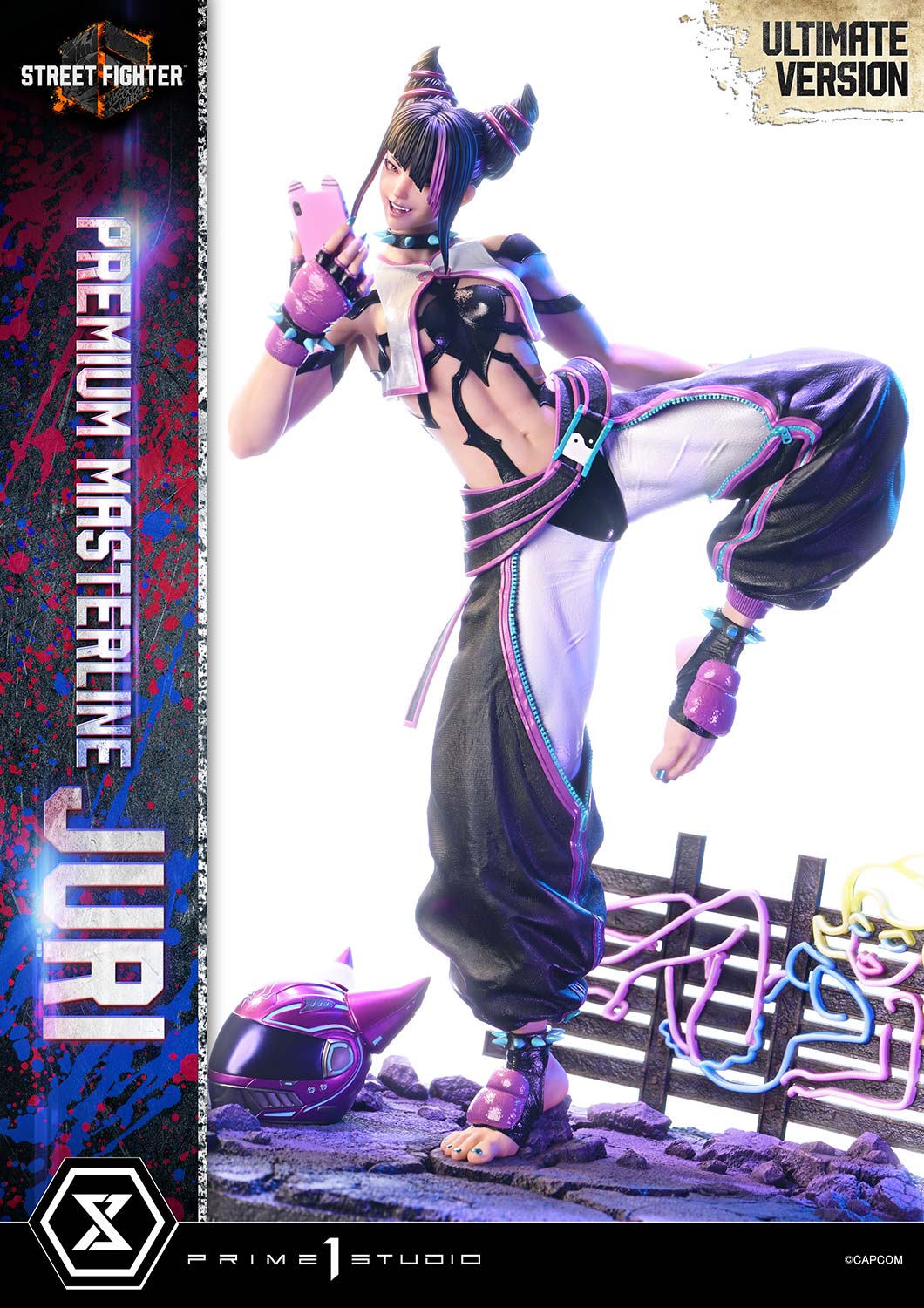 PREMIUM MASTERLINE STREET FIGHTER6 JURI ULTIMATE VERSION collectible scale model made of plastics by Tokyo Figure