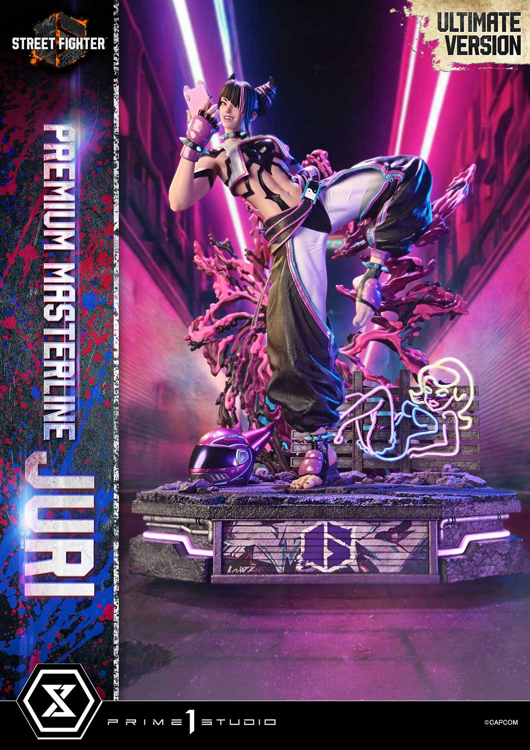 PREMIUM MASTERLINE STREET FIGHTER6 JURI ULTIMATE VERSION collectible scale model made of plastics by Tokyo Figure