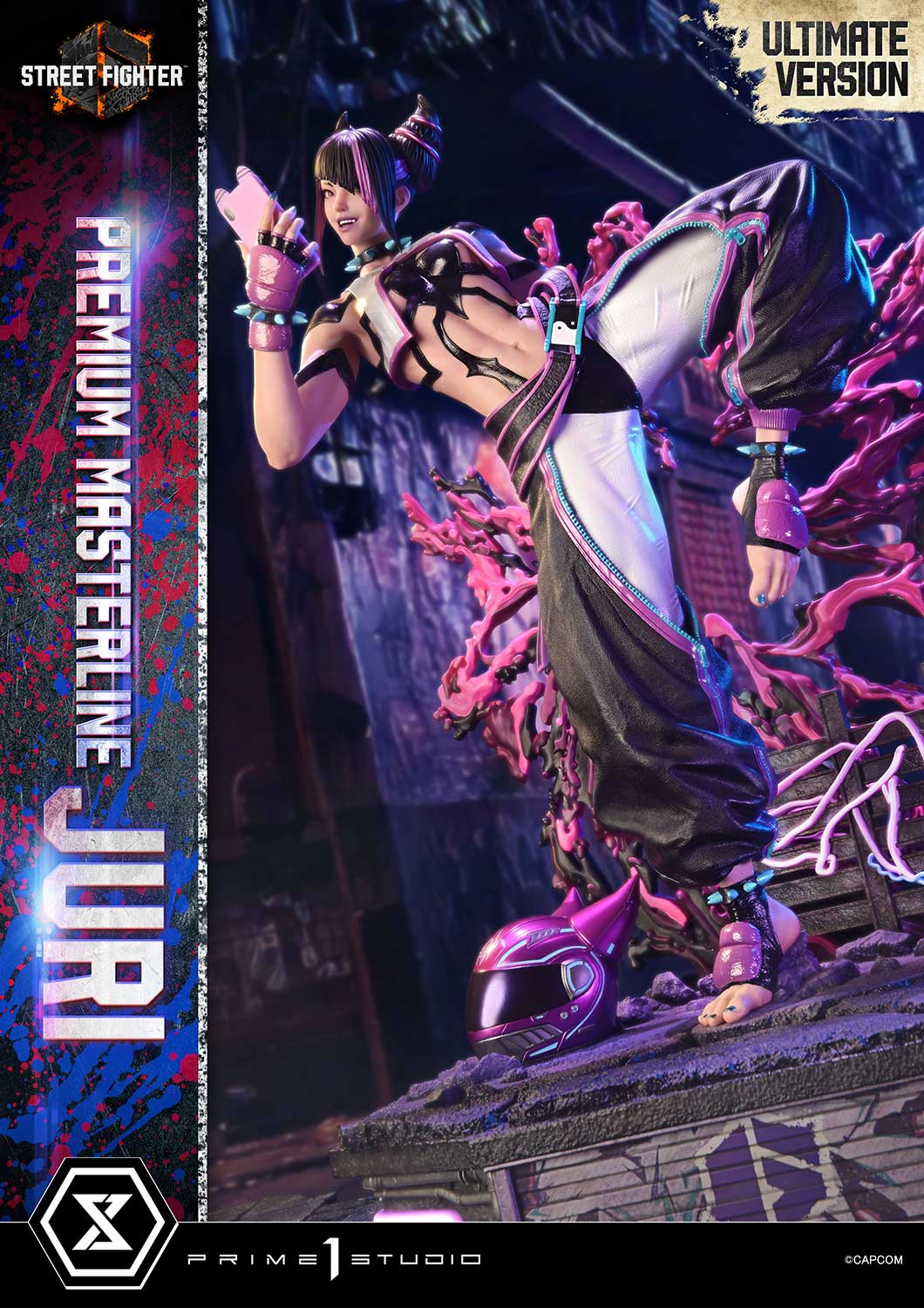 PREMIUM MASTERLINE STREET FIGHTER6 JURI ULTIMATE VERSION collectible scale model made of plastics by Tokyo Figure