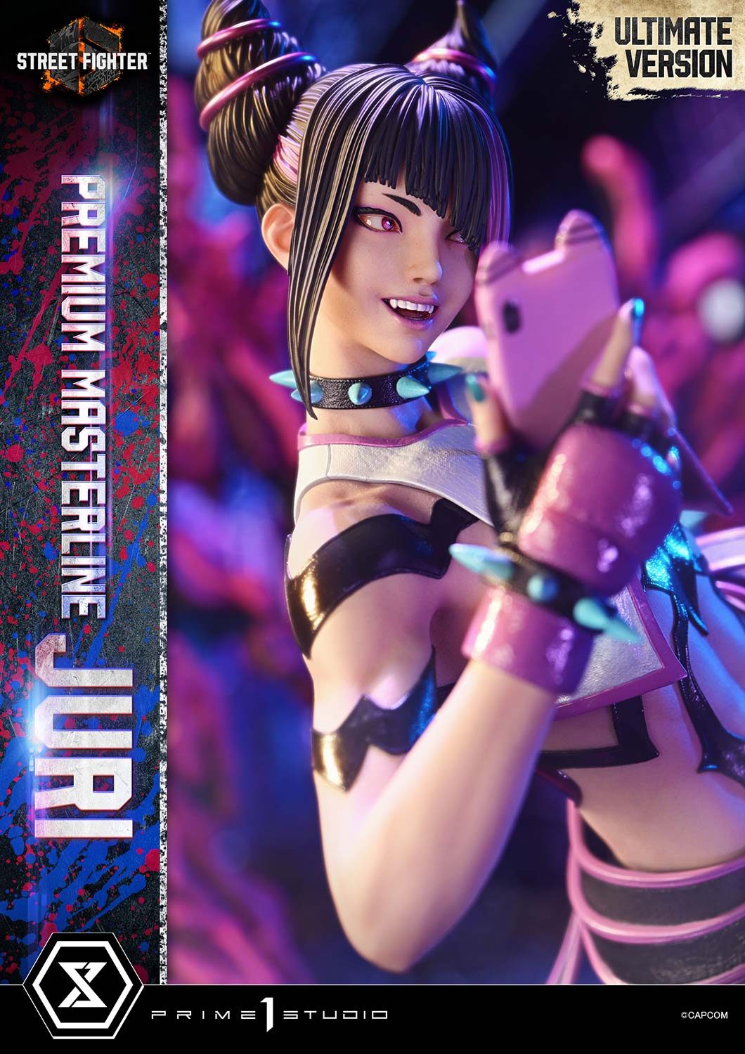 PREMIUM MASTERLINE STREET FIGHTER6 JURI ULTIMATE VERSION collectible scale model made of plastics by Tokyo Figure