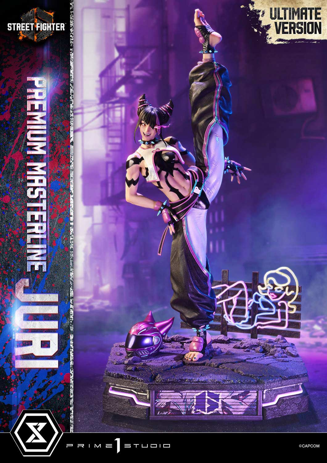 PREMIUM MASTERLINE STREET FIGHTER6 JURI ULTIMATE VERSION collectible scale model made of plastics by Tokyo Figure