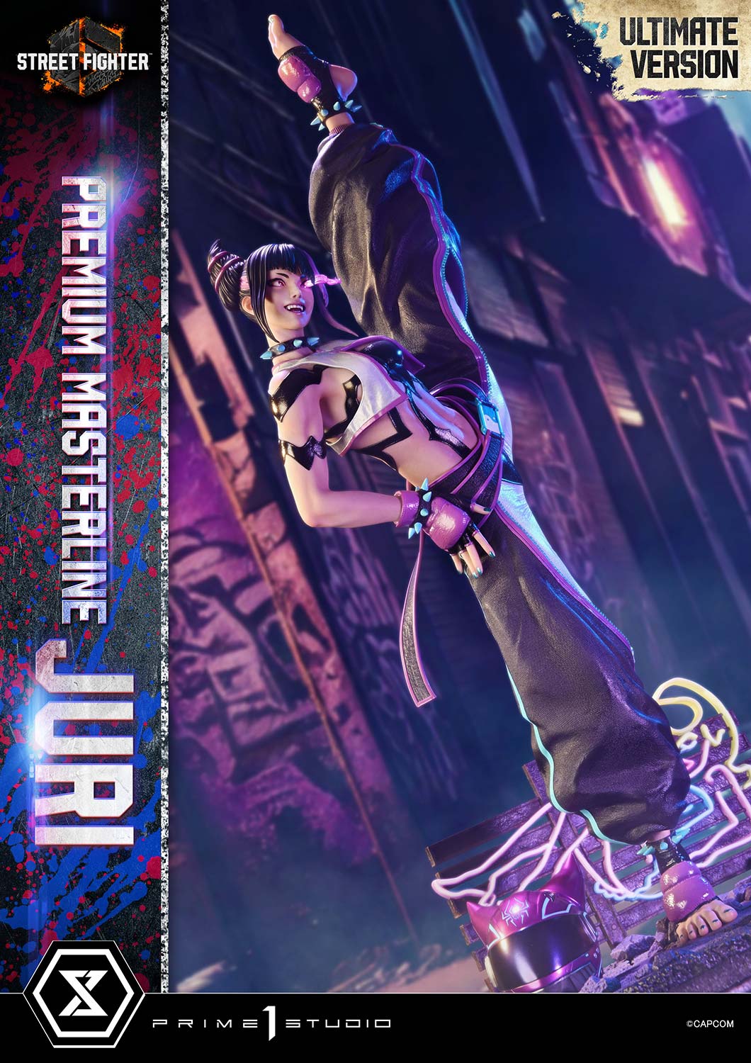PREMIUM MASTERLINE STREET FIGHTER6 JURI ULTIMATE VERSION collectible scale model made of plastics by Tokyo Figure