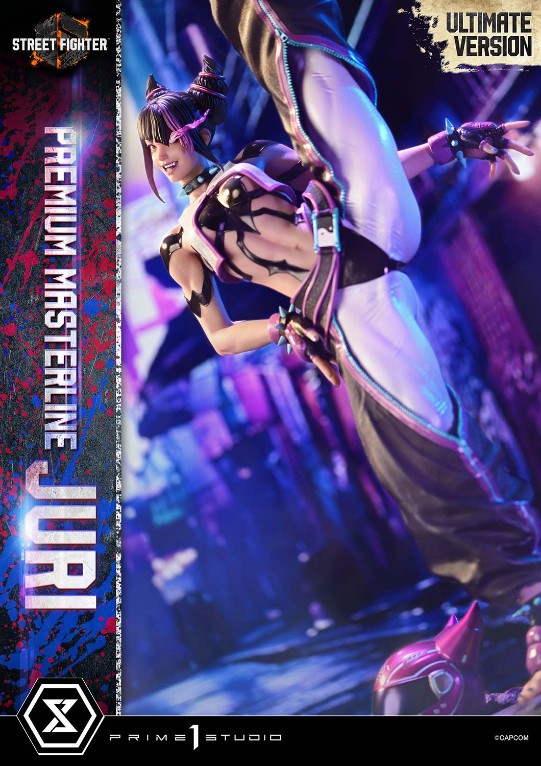 PREMIUM MASTERLINE STREET FIGHTER6 JURI ULTIMATE VERSION collectible scale model made of plastics by Tokyo Figure