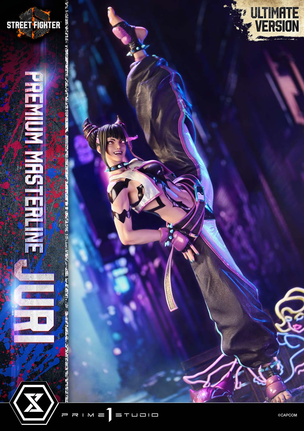 PREMIUM MASTERLINE STREET FIGHTER6 JURI ULTIMATE VERSION collectible scale model made of plastics by Tokyo Figure
