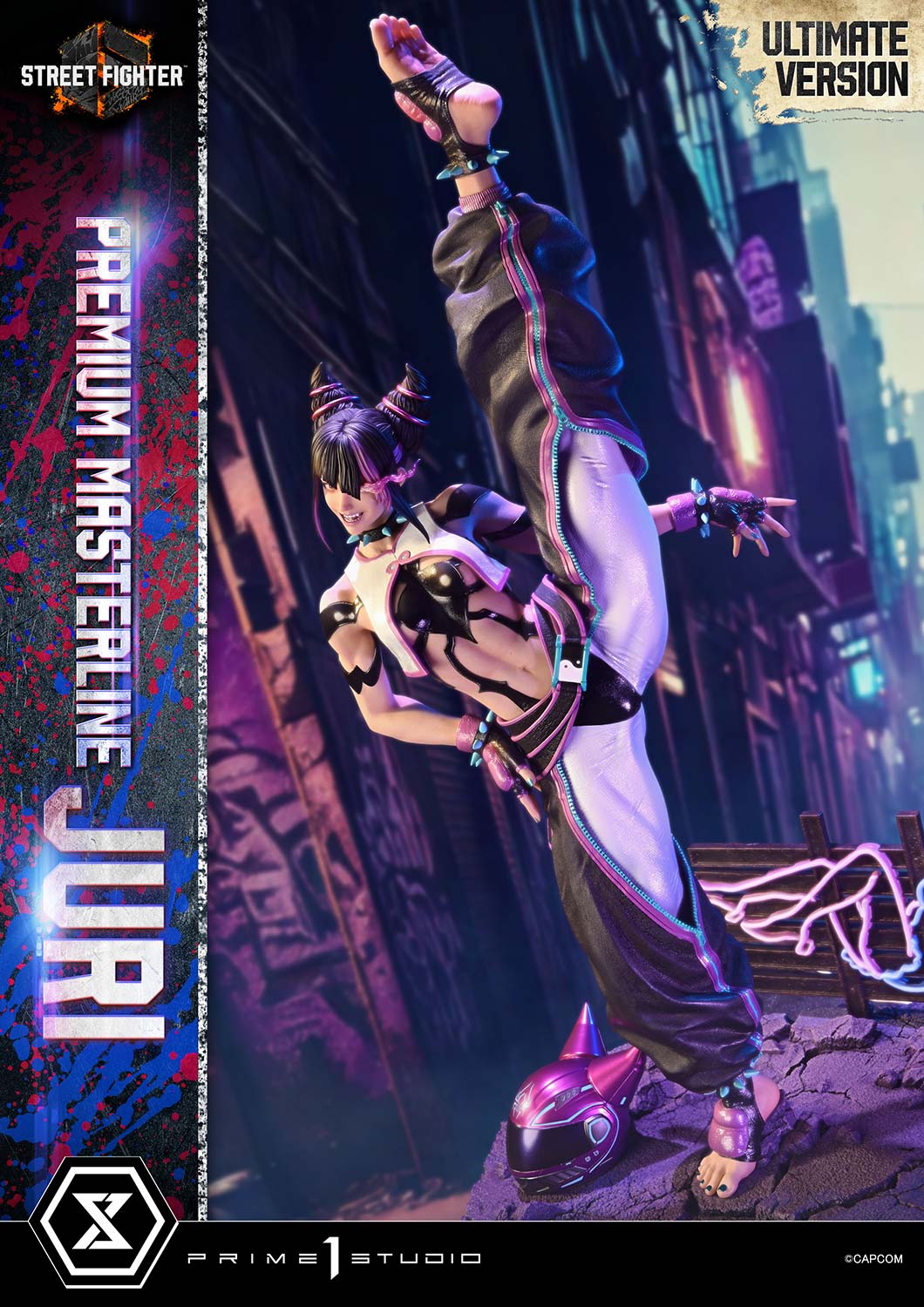 PREMIUM MASTERLINE STREET FIGHTER6 JURI ULTIMATE VERSION collectible scale model made of plastics by Tokyo Figure