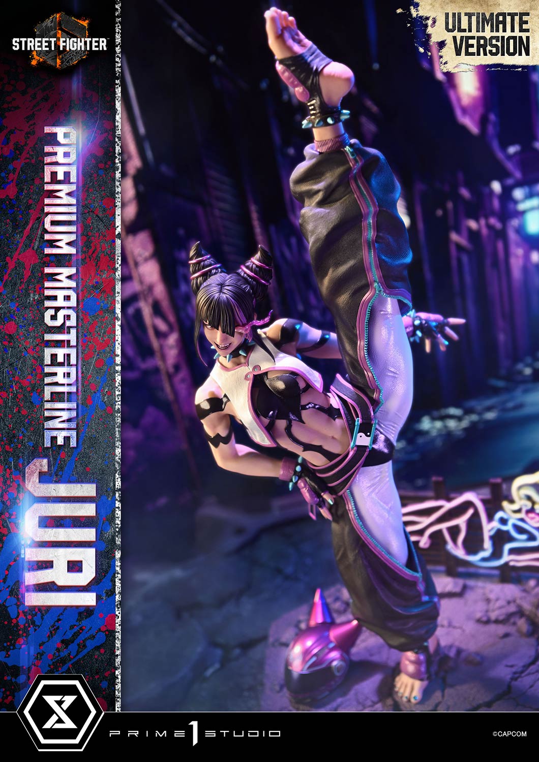 PREMIUM MASTERLINE STREET FIGHTER6 JURI ULTIMATE VERSION collectible scale model made of plastics by Tokyo Figure