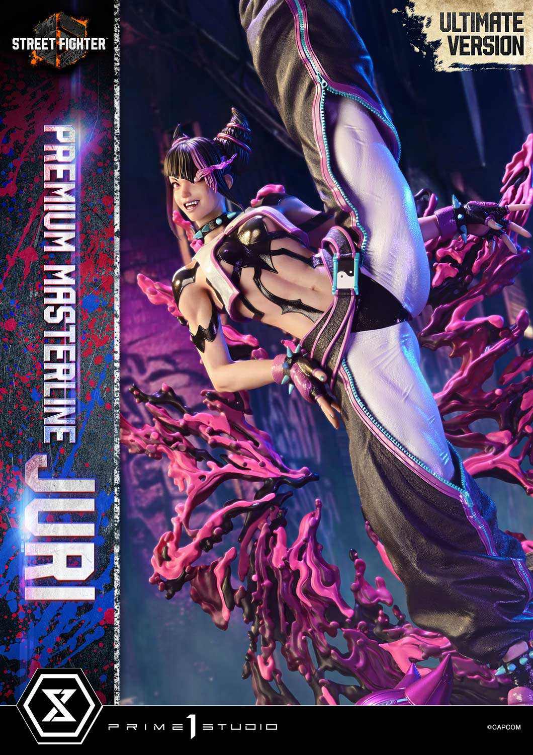 PREMIUM MASTERLINE STREET FIGHTER6 JURI ULTIMATE VERSION collectible scale model made of plastics by Tokyo Figure