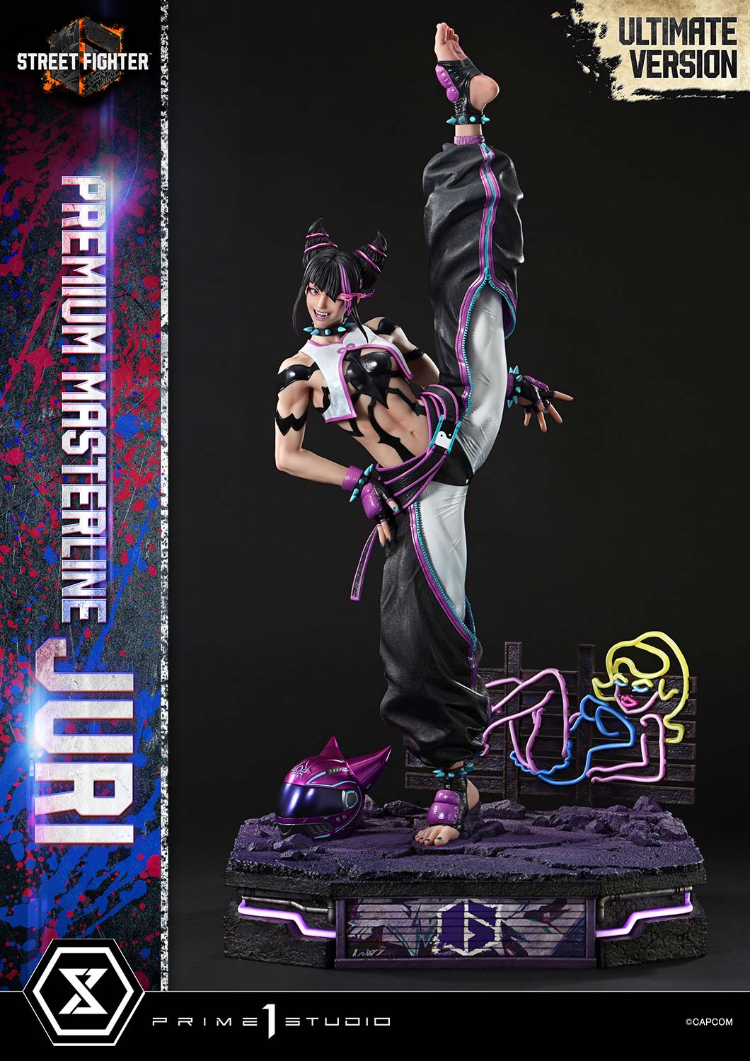 PREMIUM MASTERLINE STREET FIGHTER6 JURI ULTIMATE VERSION collectible scale model made of plastics by Tokyo Figure
