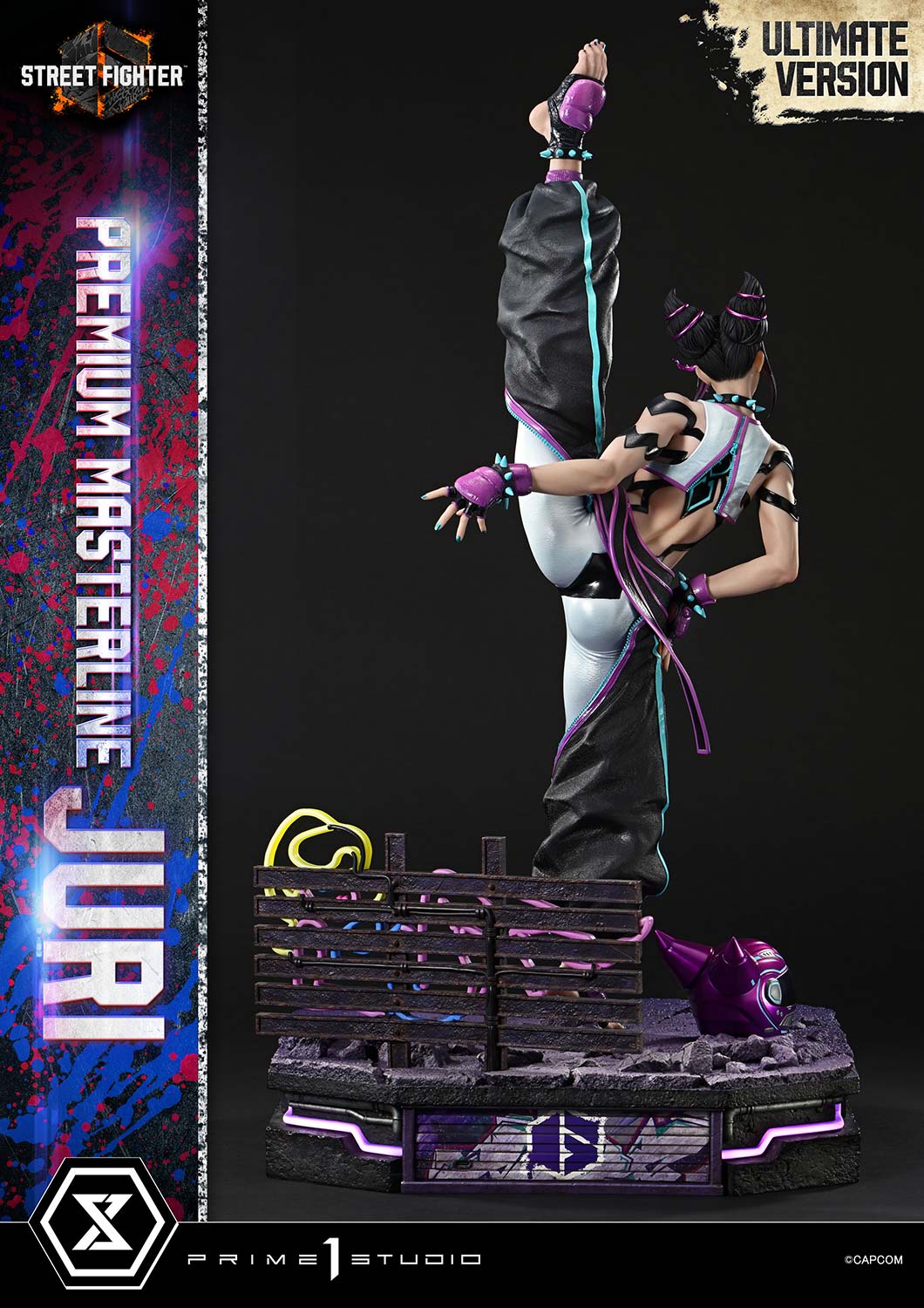 PREMIUM MASTERLINE STREET FIGHTER6 JURI ULTIMATE VERSION collectible scale model made of plastics by Tokyo Figure