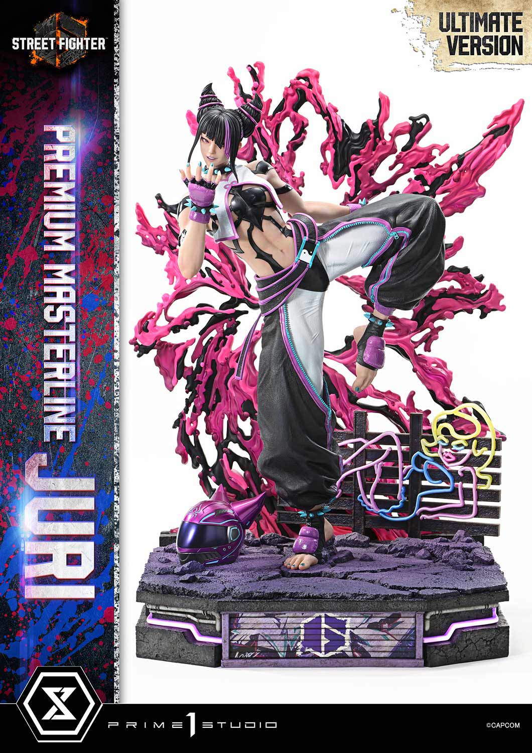 PREMIUM MASTERLINE STREET FIGHTER6 JURI ULTIMATE VERSION collectible scale model made of plastics by Tokyo Figure