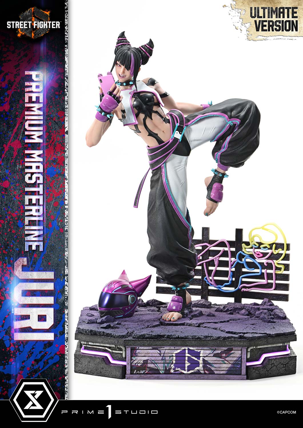 PREMIUM MASTERLINE STREET FIGHTER6 JURI ULTIMATE VERSION collectible scale model made of plastics by Tokyo Figure