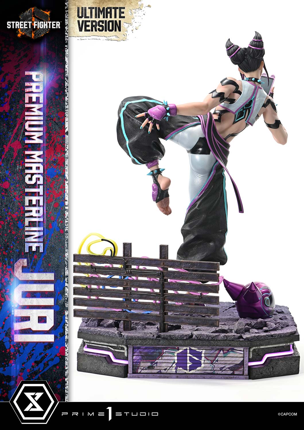 PREMIUM MASTERLINE STREET FIGHTER6 JURI ULTIMATE VERSION collectible scale model made of plastics by Tokyo Figure