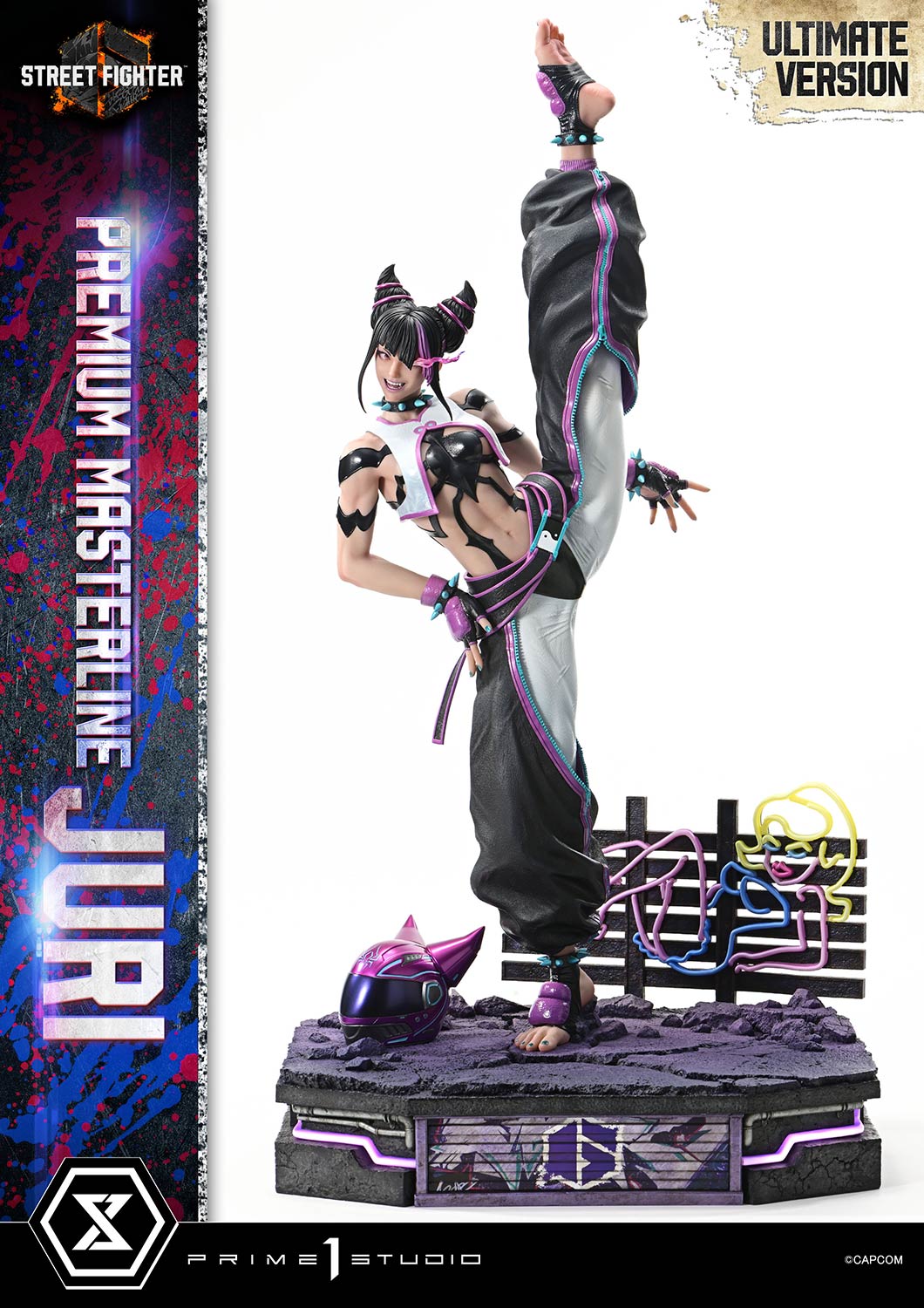 PREMIUM MASTERLINE STREET FIGHTER6 JURI ULTIMATE VERSION collectible scale model made of plastics by Tokyo Figure