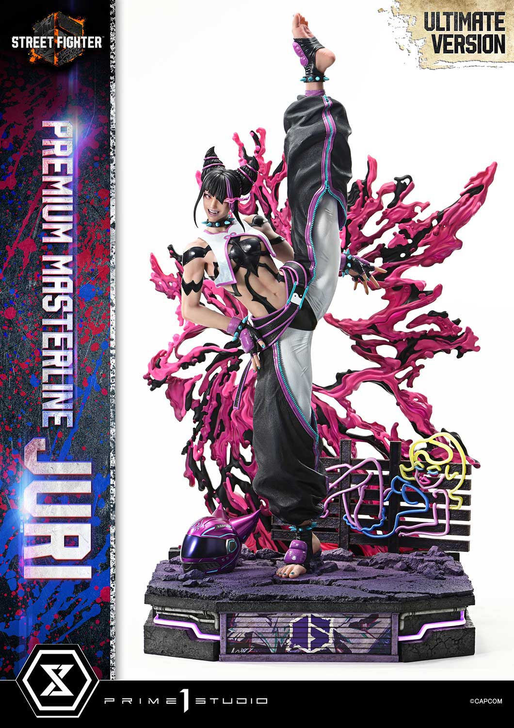 PREMIUM MASTERLINE STREET FIGHTER6 JURI ULTIMATE VERSION collectible scale model made of plastics by Tokyo Figure