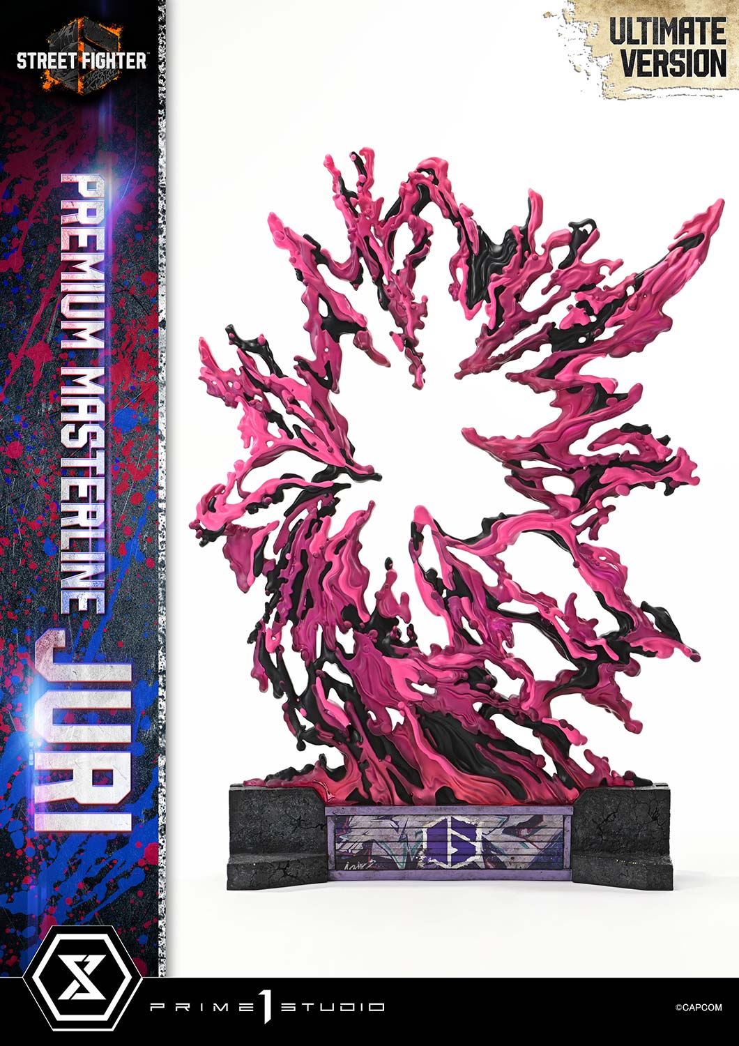 PREMIUM MASTERLINE STREET FIGHTER6 JURI ULTIMATE VERSION collectible scale model made of plastics by Tokyo Figure