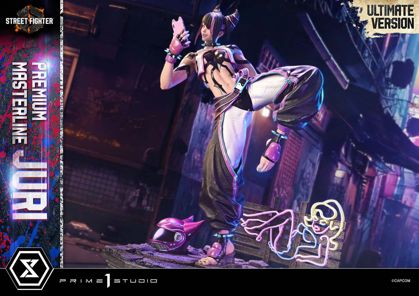 PREMIUM MASTERLINE STREET FIGHTER6 JURI ULTIMATE VERSION collectible scale model made of plastics by Tokyo Figure
