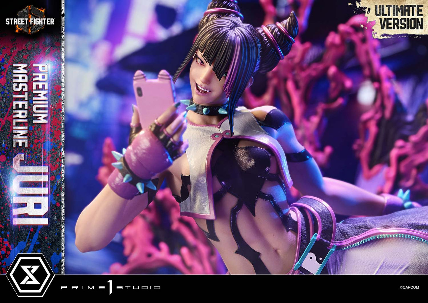 PREMIUM MASTERLINE STREET FIGHTER6 JURI ULTIMATE VERSION collectible scale model made of plastics by Tokyo Figure