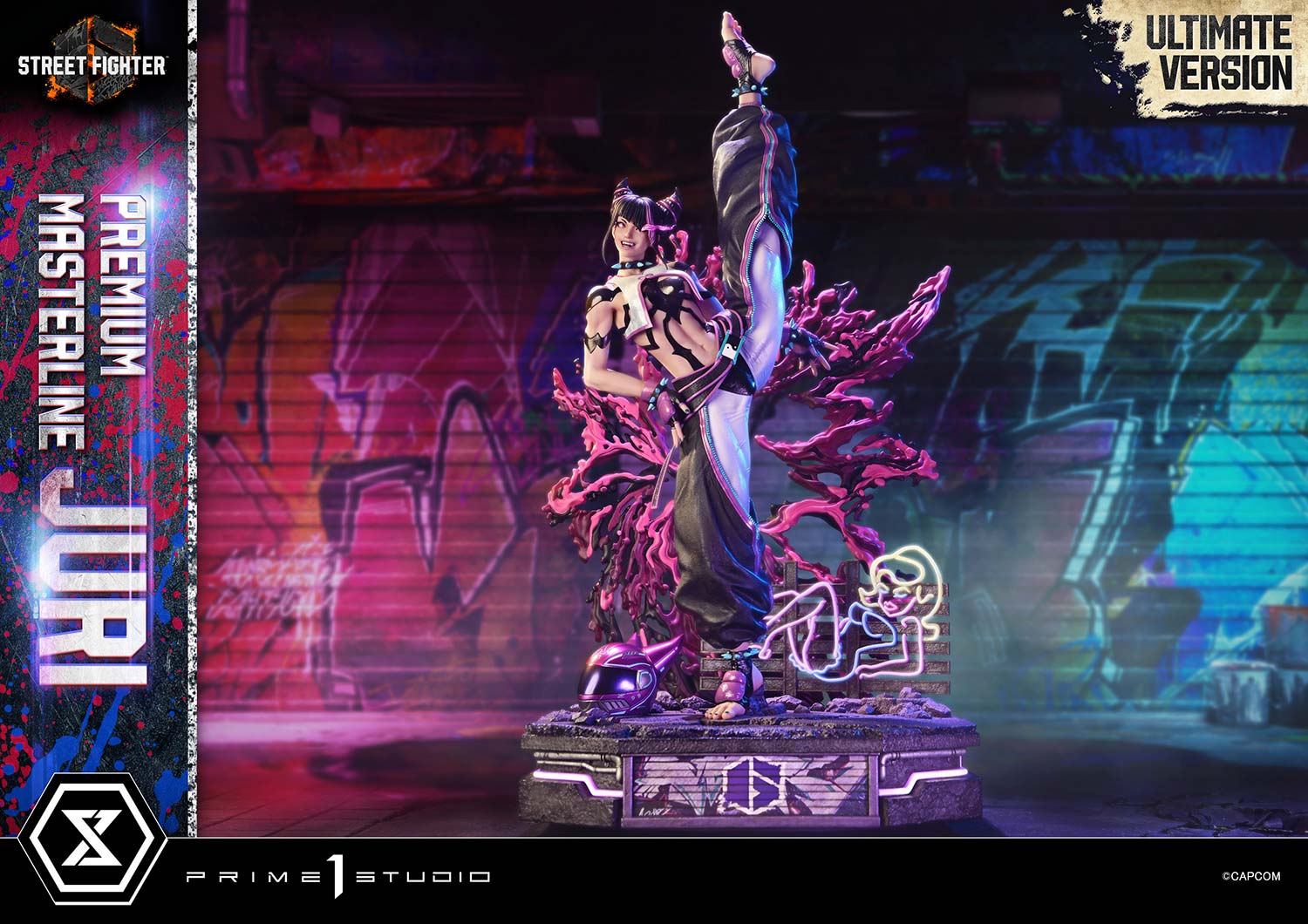 PREMIUM MASTERLINE STREET FIGHTER6 JURI ULTIMATE VERSION collectible scale model made of plastics by Tokyo Figure