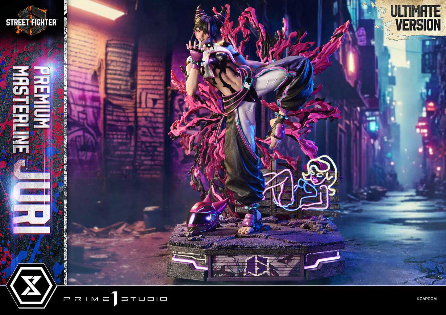 PREMIUM MASTERLINE STREET FIGHTER6 JURI ULTIMATE VERSION collectible scale model made of plastics by Tokyo Figure
