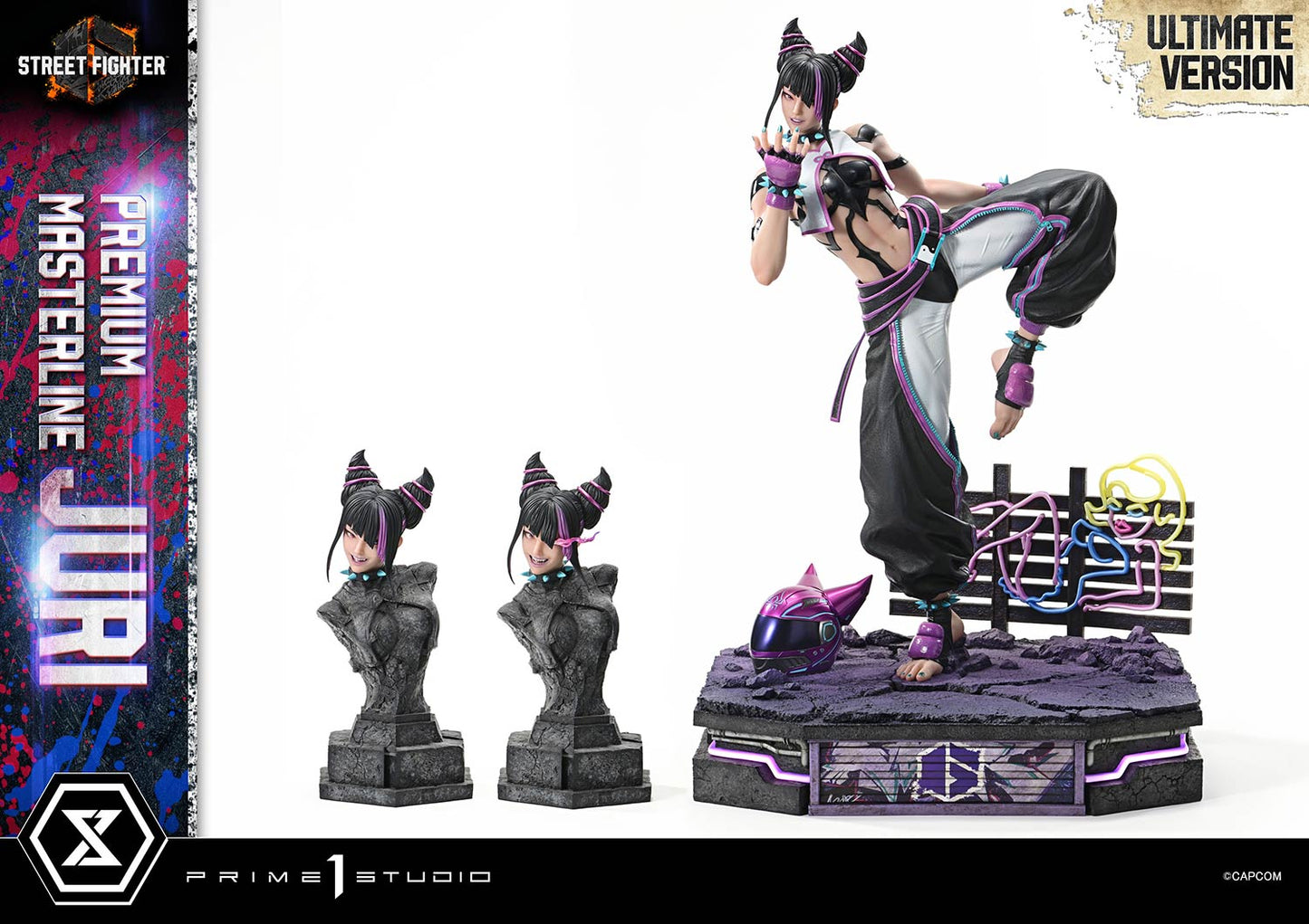 PREMIUM MASTERLINE STREET FIGHTER6 JURI ULTIMATE VERSION collectible scale model made of plastics by Tokyo Figure