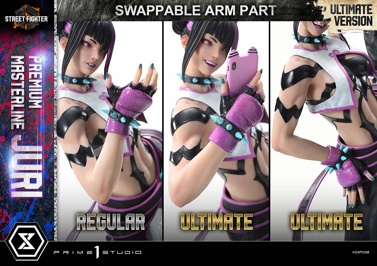 PREMIUM MASTERLINE STREET FIGHTER6 JURI ULTIMATE VERSION collectible scale model made of plastics by Tokyo Figure